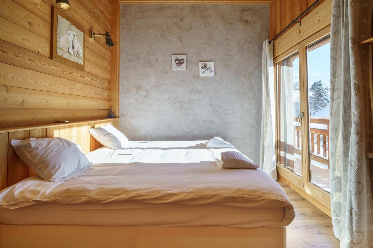 Villa Les Balcons du Golf à Alpe dʼHuez Extérieur photo