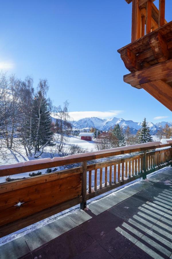 Villa Les Balcons du Golf à Alpe dʼHuez Extérieur photo