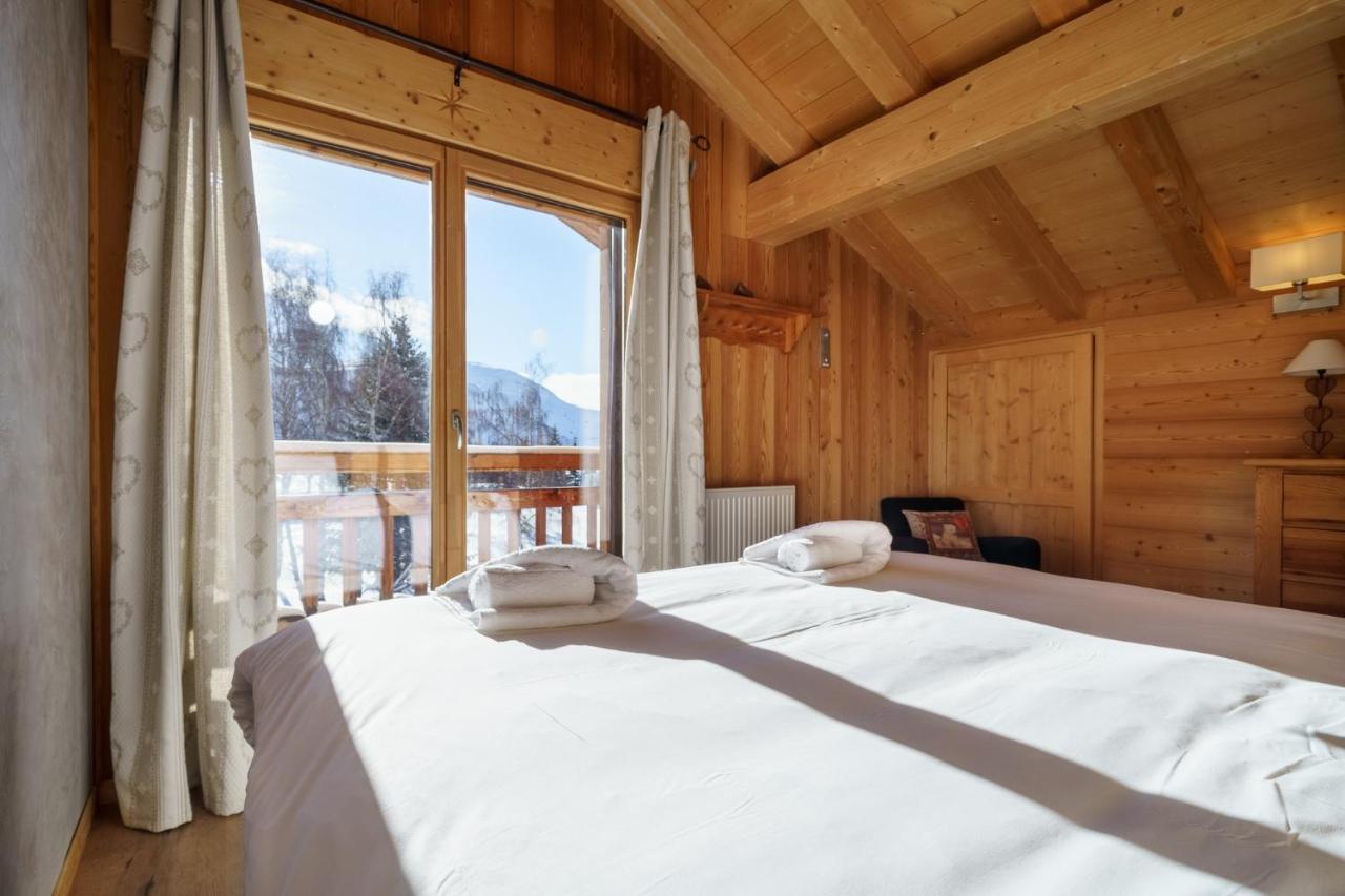 Villa Les Balcons du Golf à Alpe dʼHuez Extérieur photo