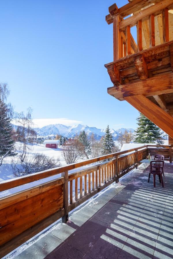 Villa Les Balcons du Golf à Alpe dʼHuez Extérieur photo