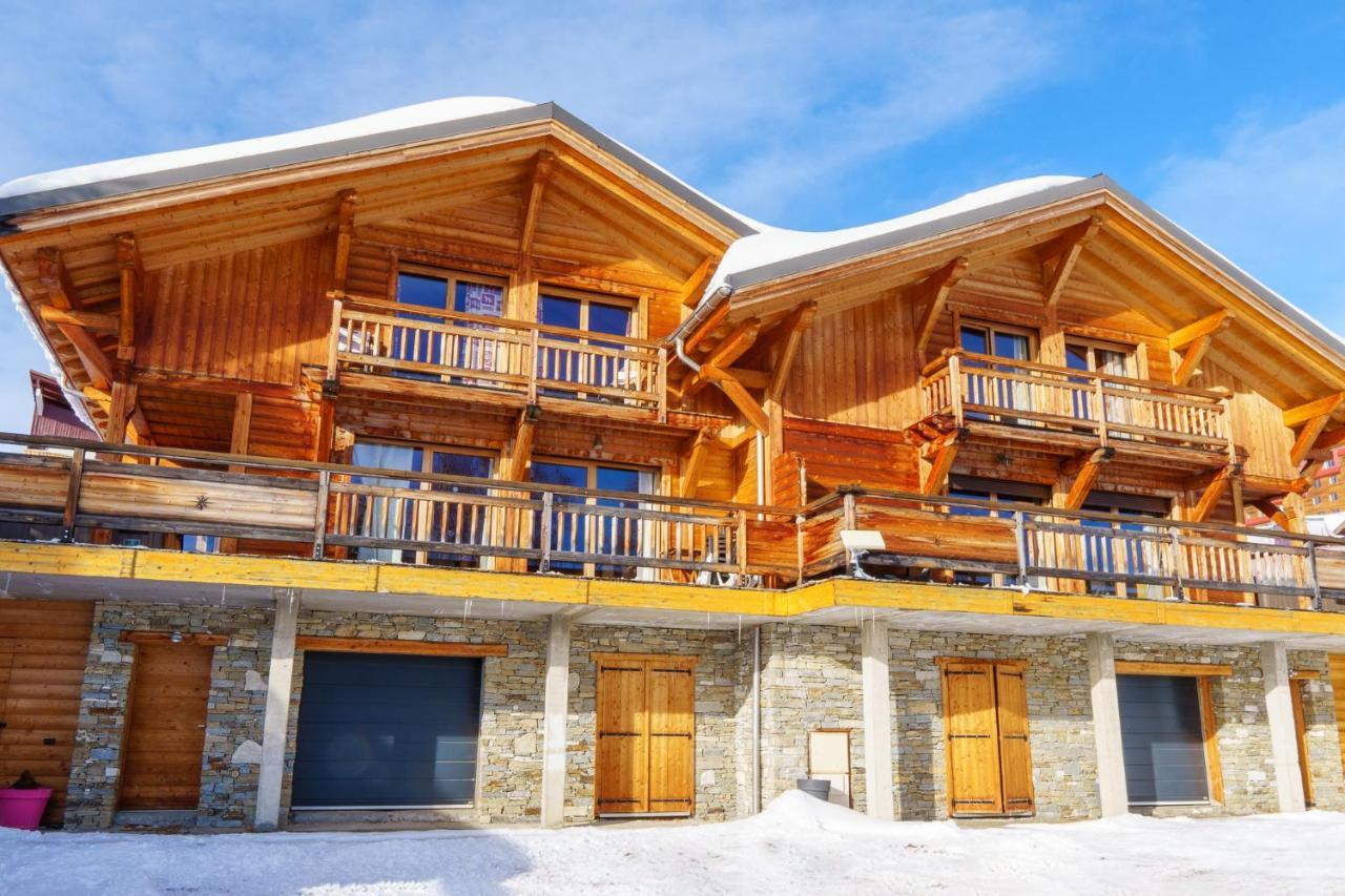 Villa Les Balcons du Golf à Alpe dʼHuez Extérieur photo