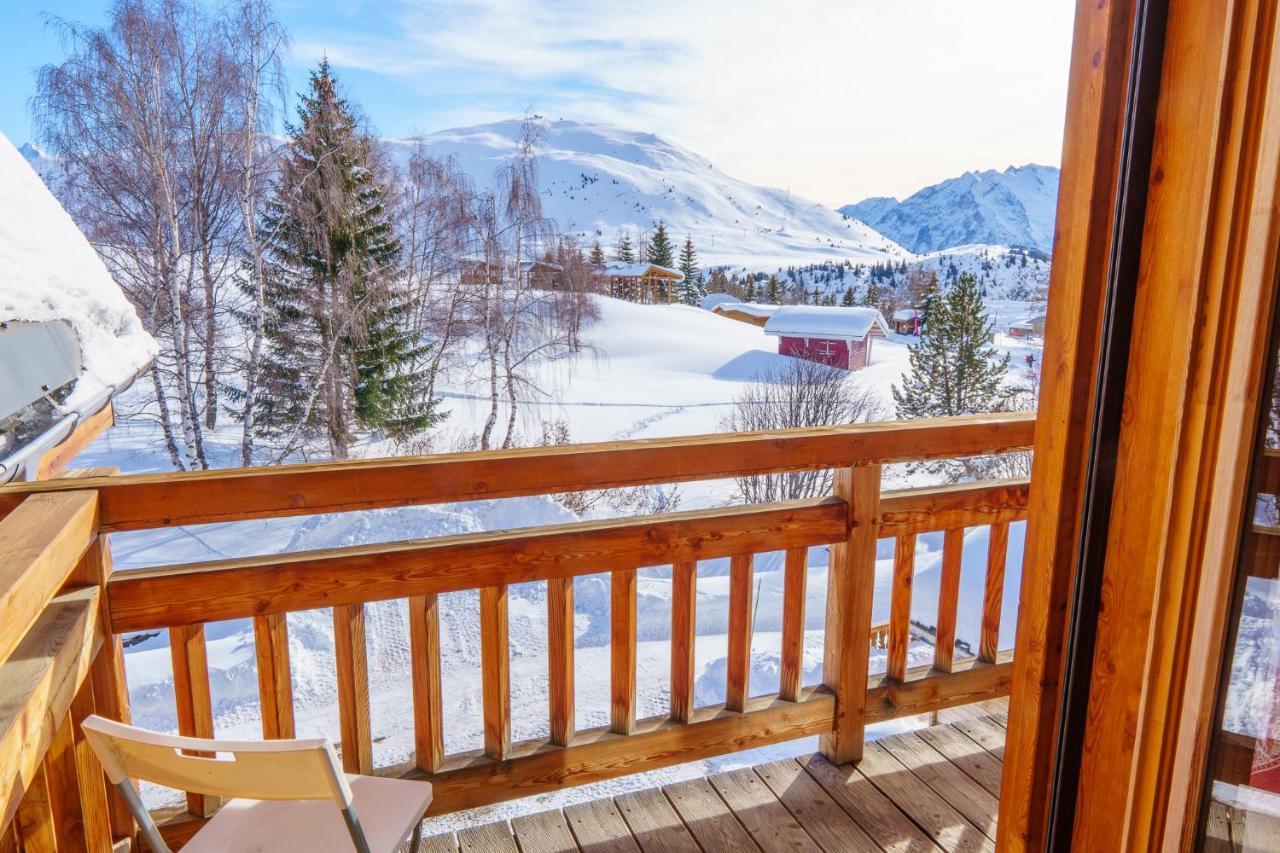Villa Les Balcons du Golf à Alpe dʼHuez Extérieur photo