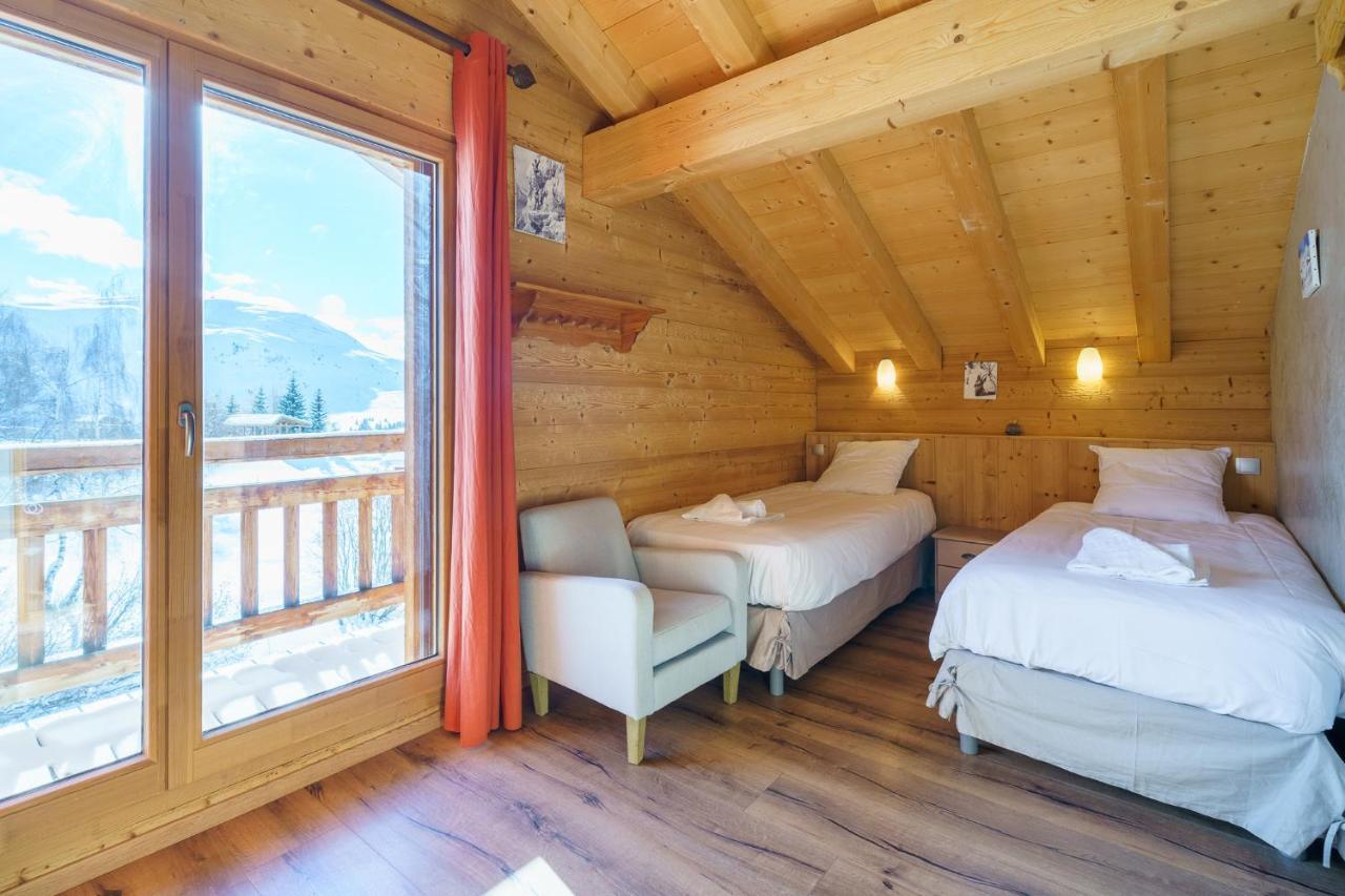 Villa Les Balcons du Golf à Alpe dʼHuez Extérieur photo