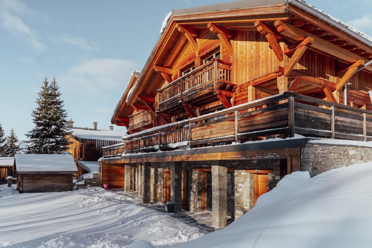 Villa Les Balcons du Golf à Alpe dʼHuez Extérieur photo