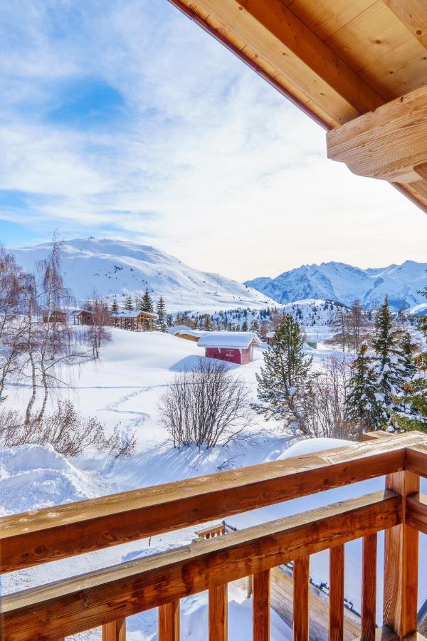 Villa Les Balcons du Golf à Alpe dʼHuez Extérieur photo