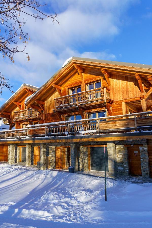Villa Les Balcons du Golf à Alpe dʼHuez Extérieur photo