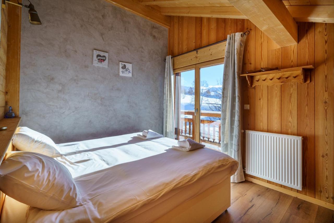 Villa Les Balcons du Golf à Alpe dʼHuez Extérieur photo
