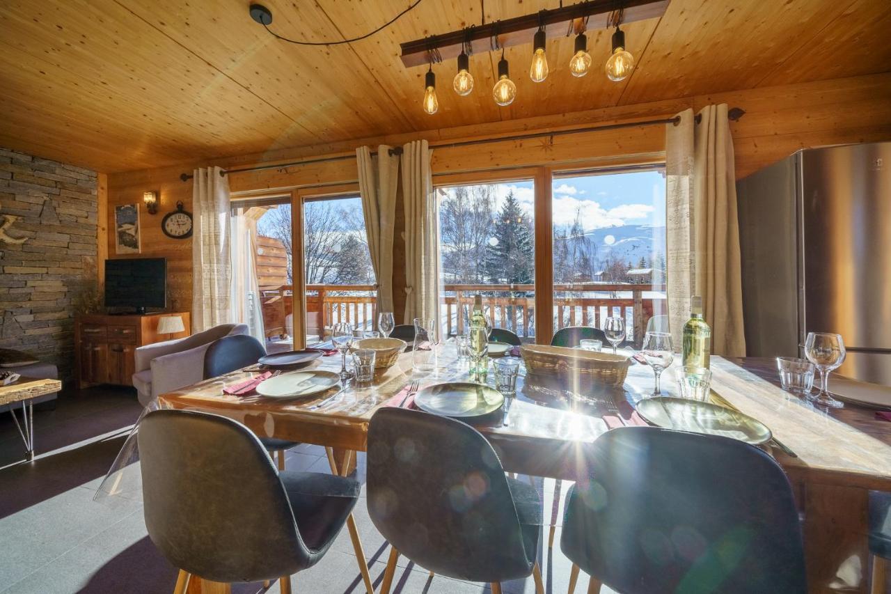 Villa Les Balcons du Golf à Alpe dʼHuez Extérieur photo