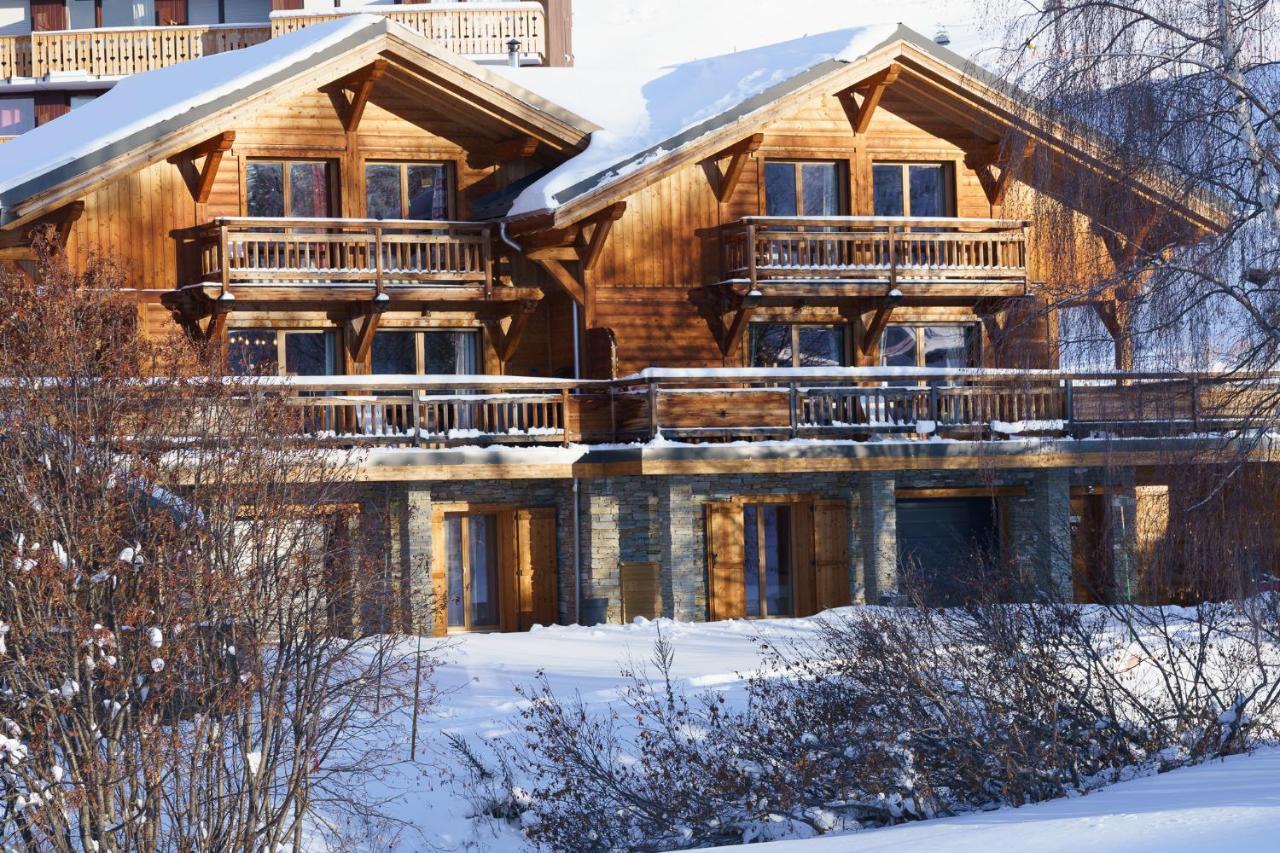 Villa Les Balcons du Golf à Alpe dʼHuez Extérieur photo